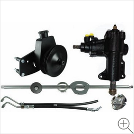 Borgeson Power Steering Conversion Kit; Fits 65-66 Mustang w/ Manual Steering and 289/302/351W V-8 - 999020