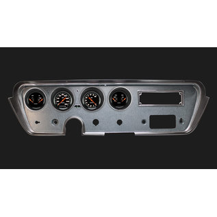 Classic Instruments 66-67 Pontiac GTO Direct-fit Package, Velocity Black - PC66VSB05