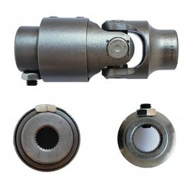 Borgeson Vibration Reducing Steering Universal Joint - Steel; 9/16"26 X 3/4"36 - 030934