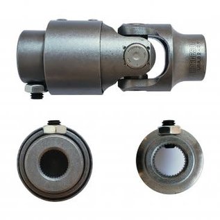 Borgeson Vibration Reducing Steering Universal Joint - Steel; 5/8"36 X 3/4"36 - 031834