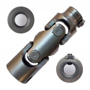 Borgeson Double Steering Universal Joint - 3/4"36 X 1" Smooth Bore