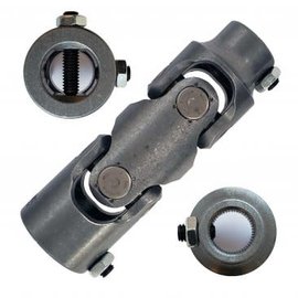 Borgeson Double Steering Universal Joint - Steel - 1"DD X 3/4"48 - 025237