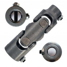 Borgeson Double Steering Universal Joint - Steel - 1"DD X 11/16"36 - 025225