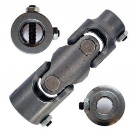 Borgeson Double Steering Universal Joint - Steel - 1"DD X 5/8"36 Chrysler - 025221