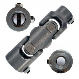 Borgeson Double Steering Universal Joint - Steel - 1"DD X 5/8"36 GM - 025218