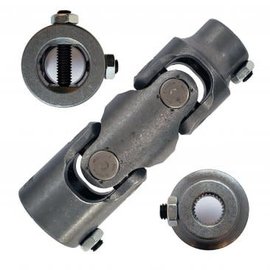 Borgeson Double Steering Universal Joint - Steel - 1"DD X 9/16"26 - 025209