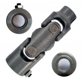 Borgeson Double Steering Universal Joint - Steel - 1"48 X 3/4" Smooth Bore - 024364