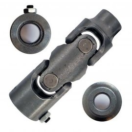 Borgeson Double Steering Universal Joint - Steel - 1"48 X 5/8" Smooth Bore - 024362