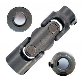 Borgeson Double Steering Universal Joint - Steel - 3/4"36 X 7/8"Smooth Bore - 023466