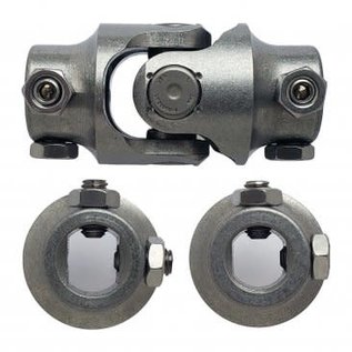 Borgeson Steering Universal Joint - 3/4"DD X 17mm DD
