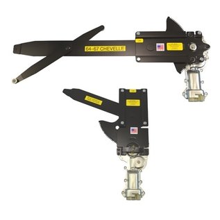 Nu-Relics 64-65 Chevelle/Buick Special/Skylark/Malibu/Olds Cutlass, 442 or F-85/Pontiac GTO, Tempest, LeMans - 2DR Coupe - Front Doors & Rear Qtrs. All 4 Power Window Kit