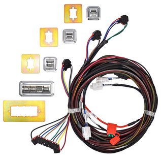 Nu-Relics 64-65 Chevelle/Buick Special/Skylark/Malibu/Olds Cutlass, 442 or F-85/Pontiac GTO, Tempest, LeMans - 2DR Coupe - Front Doors & Rear Qtrs. All 4 Power Window Kit