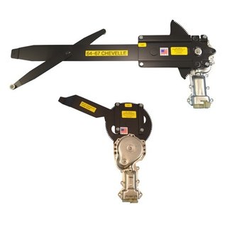 Nu-Relics 64-67 Chevelle/Buick Special/Skylark/Malibu/Olds Cutlass, 442 or F-85/Pontiac GTO, Tempest, LeMans - Convertible - Front Doors & Rear Qtrs. All 4 Power Window Kit