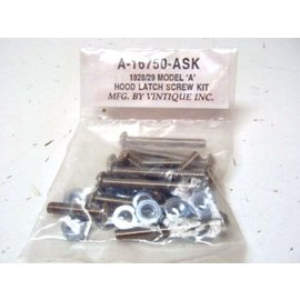 Vintique, Inc. 1928-29 Ford Model A Hood Latch Screw Kit  - A-16750-ASK