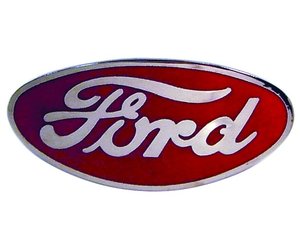 Vintique, Inc. 1932 Ford Radiator Shell Emblem - Red - B-8212-R ...
