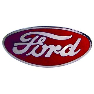 Vintique, Inc. 1932 Ford Radiator Shell Emblem  - Red - B-8212-R