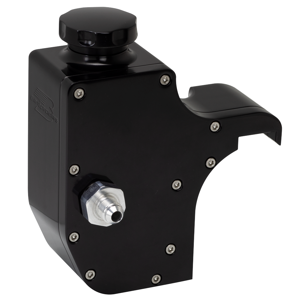 Billet Specialties Power Steering Reservoir Black Billet Specialties Power Steering Reservoir Black