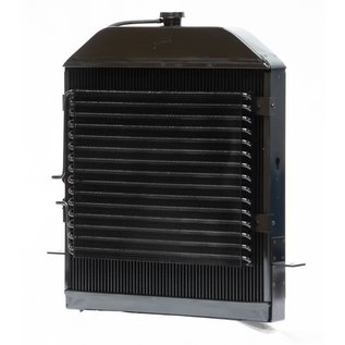 Johnson's Radiator Works 1939-40 Ford Deluxe Radiator - Flathead 1.750" Top - With A/C  - 4-3940-0-7-A