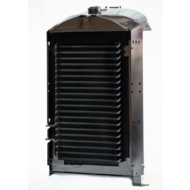 Johnson's Radiator Works 1933-34 Ford Radiator W/ Dummy Neck - Stock Height - Flathead 1.250" Top -  A/C  - 4-3334-0-4-A-D