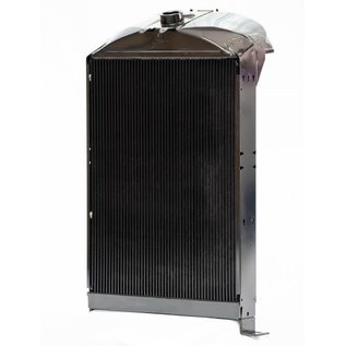Johnson's Radiator Works 1933-34 Ford Radiator W/ Dummy Neck - Stock Height - LS - Non A/C  - 4-3334-0-3-D
