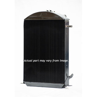 Johnson's Radiator Works 1932 Ford Radiator - 6" short - Small Block/Big Block Ford - Non A/C  - 4-32-6-2