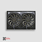 Cooling Components Style 26 Slim-line 2 speed Dual Fan Shroud - CC-1226