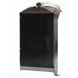 Johnson's Radiator Works 1933-34 Ford Radiator - Stock Height - LS - Non A/C - 4-3334-0-3
