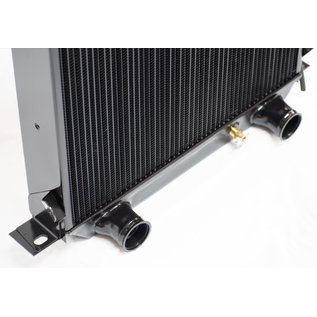 Johnson's Radiator Works 1932 Ford Radiator - Stock Height - Flathead 1.250" Top - A/C - 4-32-0-4-A