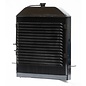 Johnson's Radiator Works 1939-40 Ford Deluxe Radiator - Ford Small Block/Big Block - A/C - 4-3940-0-2-A