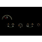 Dakota Digital 53-57 Chevy Corvette RTX Instruments - RTX-53C-VET-X
