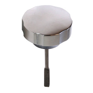 RPC Power Steering Cap - Polished Aluminum - S3718