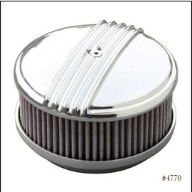 OTB Gear Air Cleaner - 1 Barrel - Mohawk - Polished - 4770