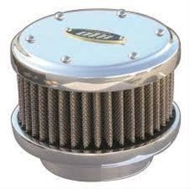 OTB Gear Air Cleaner - 2 Barrel  - Flat Top - Polished - 94,97 and 98 carbs - 4110
