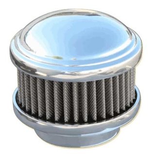 OTB Gear Air Cleaner - 2 Barrel Rochester 2-G - Dome Top - Polished - 4240