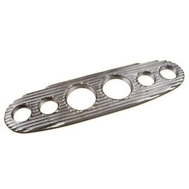 OTB Gear Cast Dash Panel - 6 Gauge - Finned -