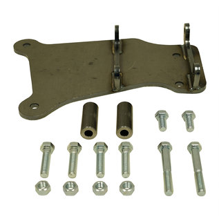 Vintage Air Cadillac 472-500 W/ Stock Intake Manifold Compressor & Alternator Bracket Kit - 15501-VCB