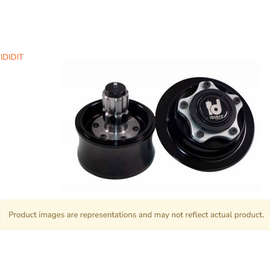 Ididit 5 Bolt GM/OE Push To Connect Quick Release Kit With Horn - 5010000043