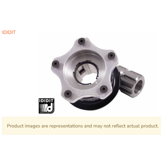 Ididit 6 Bolt 3/4" Smooth Push To Connect Quick Release Kit - 5010000048