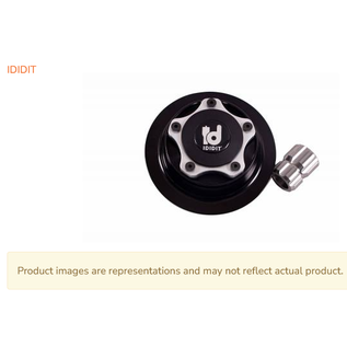 Ididit 6 Bolt GM/OE Push To Connect Quick Release Kit Without Horn  - 5010000044