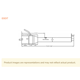 Ididit 18" Shorty Tilt Column Shift Steering Column with id.CLASSIC Ignition