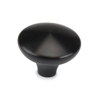 Lokar Shift Knob - Solid Retro  - Plain No Shift Pattern - Black - SK-6975