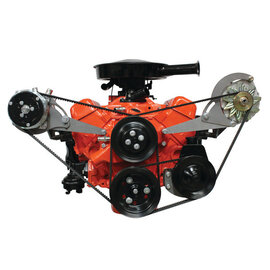 Vintage Air Small Block Chevy Short Water Pump Side-Mount Driver Side Alternator Bracket (With OEM Manifolds) - 15826-SCA