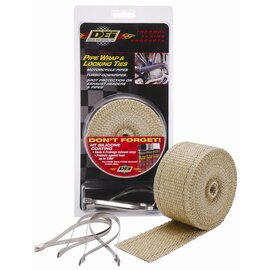 DEI DEI Kit - Pipe Wrap (Tan) & Locking Ties - 10122