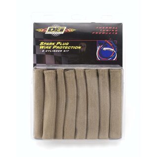 DEI Spark Plug Boot Set 6'' - 8 pk - Titanium - 10542