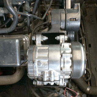 Vintage Air 1988-92 GM F & B-Body/1988-89 Chevrolet Pickup Small Block Serpentine R4 To 7B10 Compressor Adapter Bracket Kit - 151585