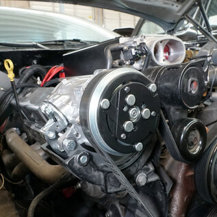 Vintage Air 1988-92 GM F & B-Body/1988-89 Chevrolet Pickup Small Block Serpentine R4 To 7B10 Compressor Adapter Bracket Kit - 151585