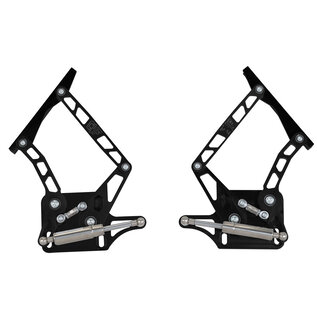 CVF Racing 64-65 Ford Falcon Hood Hinges - Fiberglass Hood