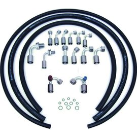 Vintage Air 14 Fitting Reduced Barrier Beadlock A/C Hose Kit W/O Drier - 318030
