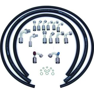Vintage Air 14 Fitting Reduced Barrier Beadlock A/C Hose Kit W/O Drier - 318030