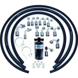 Vintage Air 14 Fitting Reduced Barrier Beadlock A/C Hose Kit W/ Drier - 318000